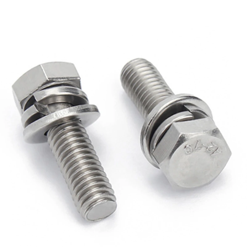 hex head screw with flat split lock washer 3 hex head screw with flat split lock washer 3